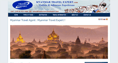 Desktop Screenshot of myanmartravelexpert.com